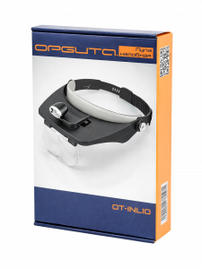 Лупа налобная увеличительная с подсветкой Орбита OT-INL10